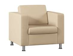 Мягкое кресло с подлокотниками Roin RN.01 экокожа Oregon 12