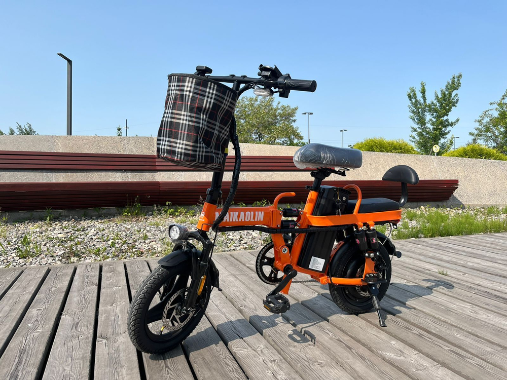 Электровелосипед раскладной Z-1 black