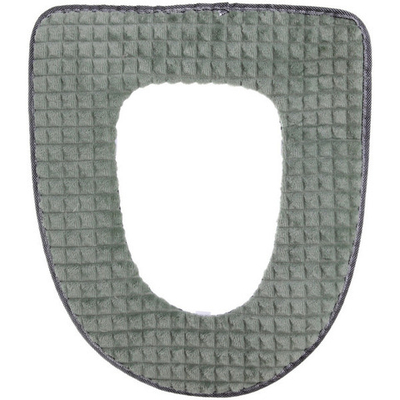 Чехол для сиденья унитаза «Black cat» зеленый