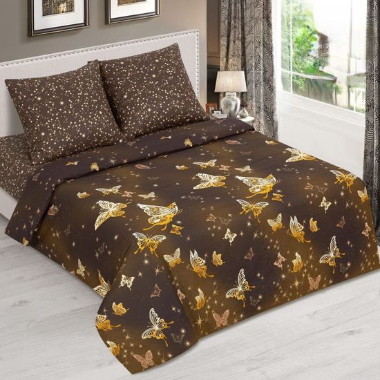 Полуторный комплект постельного белья Инфинити бязь Премиум наволочки 70x70 см