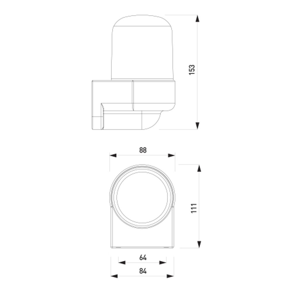 Светильник ЭРА НББ 02-60-003 для бани и сауны керамика/стекло угловой IP54 E27 max 60Вт белый НПБ400