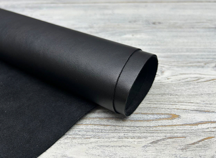 Cesare Nero (1,4-1,6 мм), цв. Черный, натуральная кожа