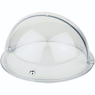 Крышка раздвижная для корзин и подносов;пластик;D=38,H=20см;прозр.- (Цвет: прозрачный)