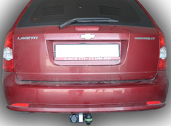 Фаркоп(прицепное) Лидер-Плюс для CHEVROLET LACETTI универсал, 2004-2013(паспорт и сертификат в комплекте)(без электрики)C204-A
