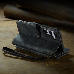 Многофункциональный чехол-кошелек CaseMe 3 in 1 Matte Wallet для Samsung Galaxy S25 FE
