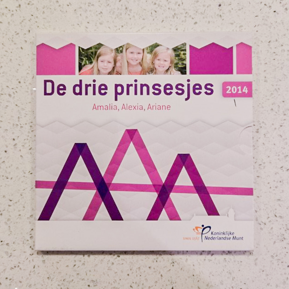 Netherlands 2014 BU Theme Set – The Three Princesses with Silver Medal