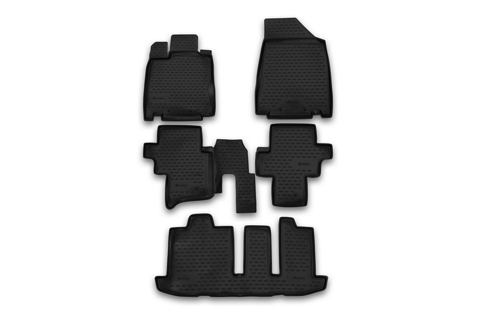Коврики в салон NISSAN Pathfinder, 2014-&gt;  5 шт. (полиуретан)