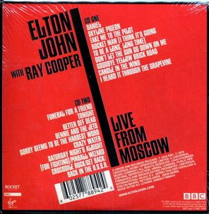 Elton John With Ray Cooper / Live From Moscow 1979 (2CD)
