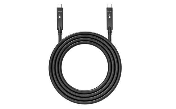 Wyrestorm CAB-UAOC-USBC-10 - активный оптикомедный кабель USB-C/USB-C, 4К60 Alt mode, DP2.1+USB2.0 или DP1.4+USB3.2 2x2 20G, PD 60Вт, 10м