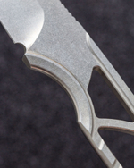 ПРЕДЗАКАЗ Туристический скелетный нож STEELBRO STORMBORN Stonewash сталь DC53 (зеленый Kydex)