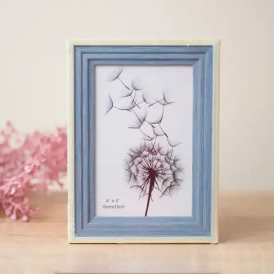 Фоторамка 10*15см «Вена» синий, пластик