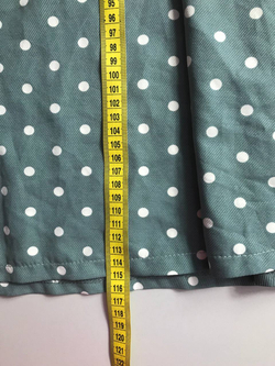 Платье Deniza с классическим горошком, визуально 52 размер