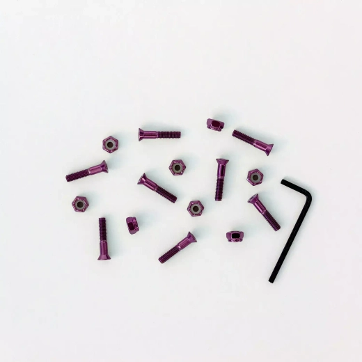 Комплект винтов Футворк Shiny Purple 1"