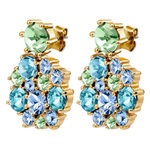 Серьги Dyrberg Kern FREESIA SG AQUA 480064