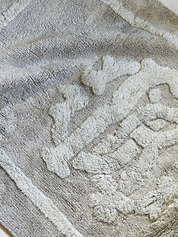 Коврик для ванной 75х110 Roberto Cavalli бежевый