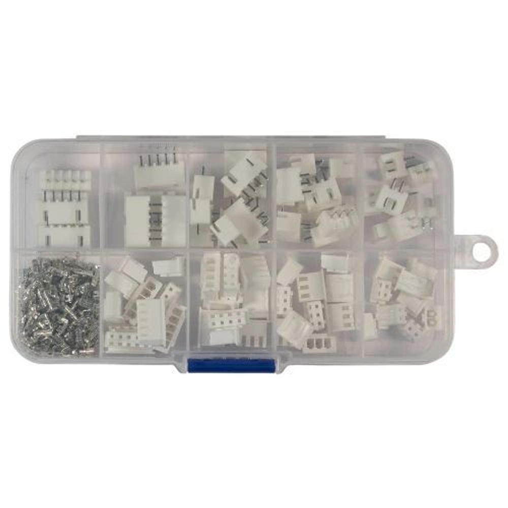 Набор соединительных клемм JST XH2.54 (230 шт)