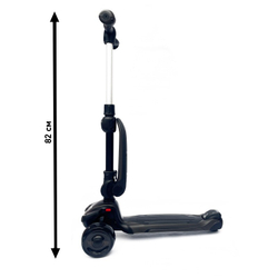 Самокат Moby Plus RO-101 black (Черный)