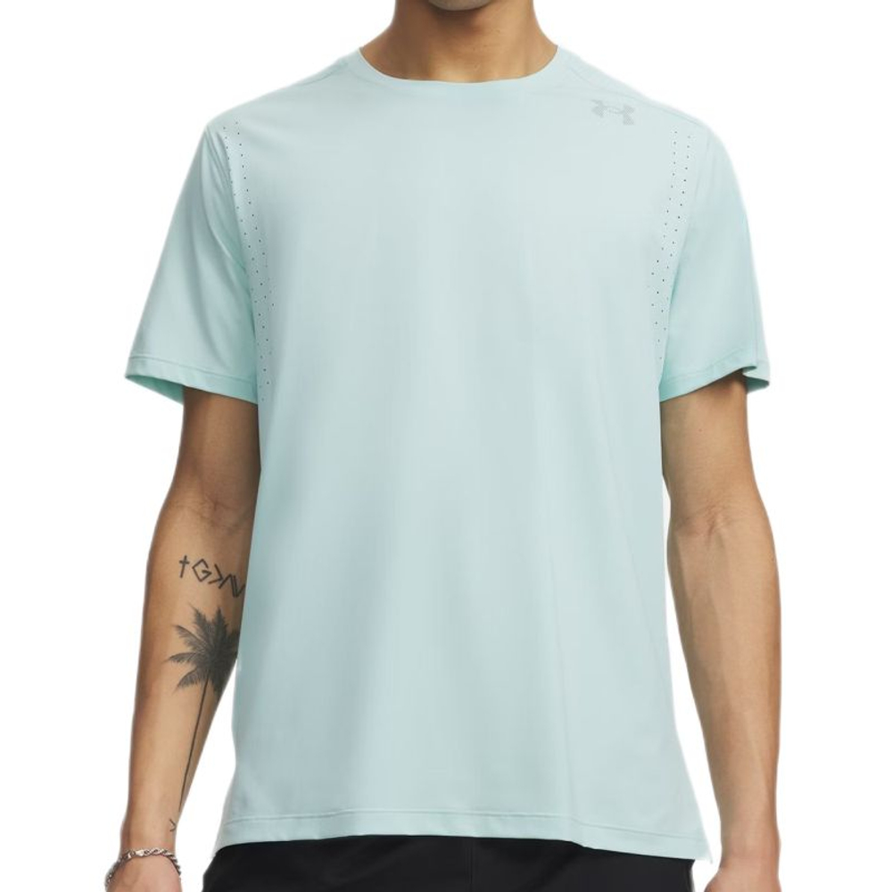 Мужская теннисная футболка Under Armour Velociti Pro Short Sleeve - refresh mint