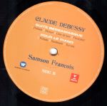Samson Francois / Debussy: Childrens Corner, Estampes, Suite Bergamasque, Pour Le Piano (LP)