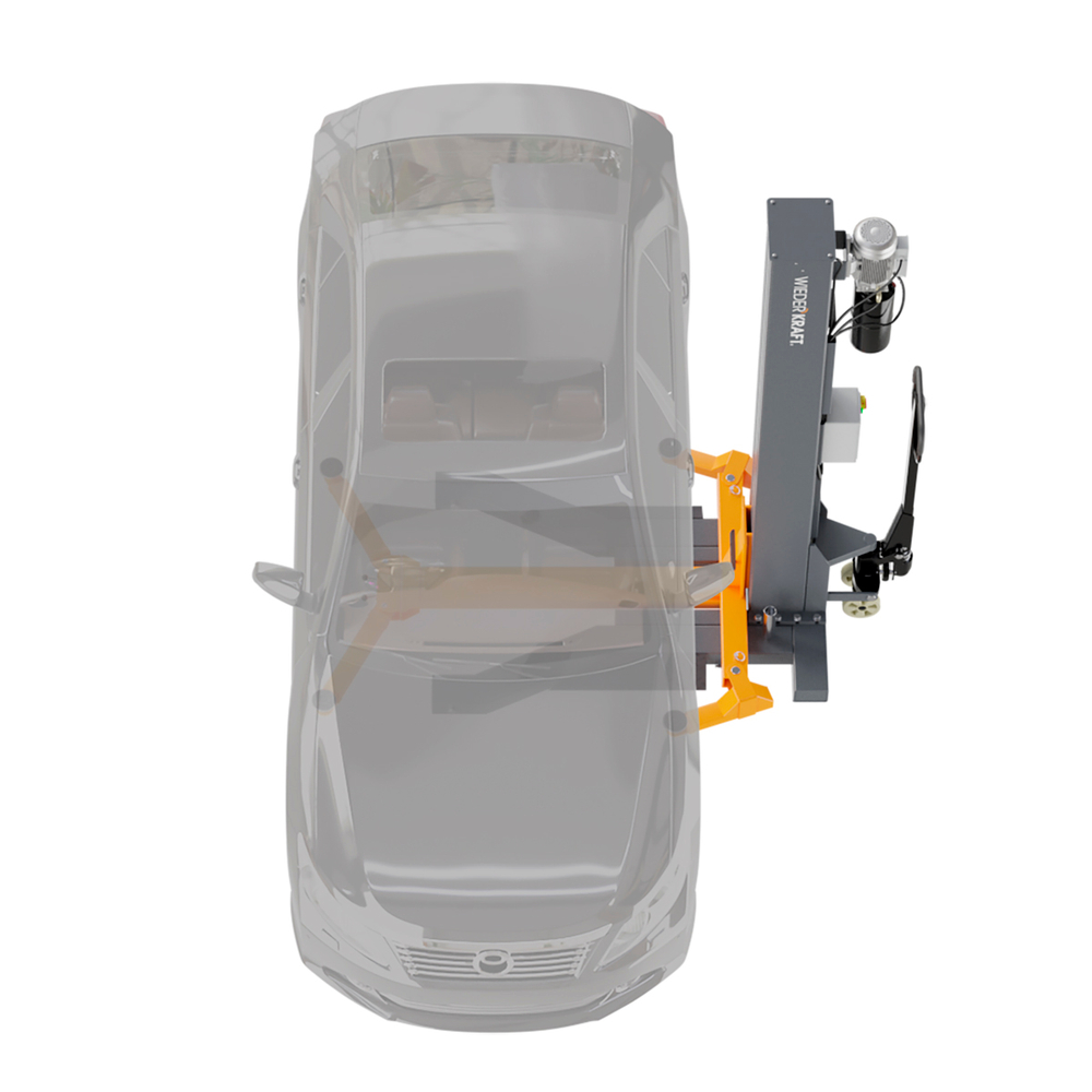 WDK-ML4030 Подъемник гидравлический 3 тонны, одностоечный, мобильный, 220В
