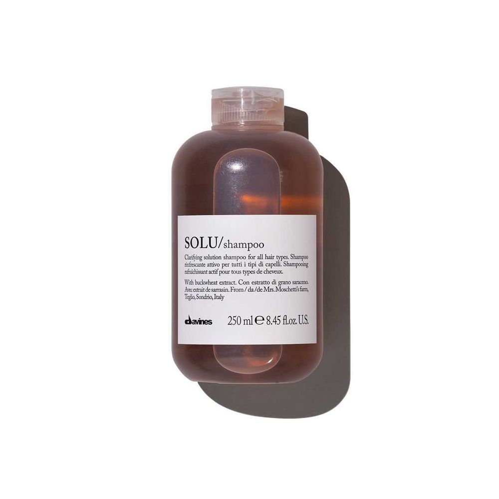 Davines SOLU Shampoo — шампунь для глубокого очищения волос