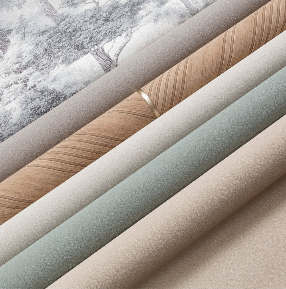 Обои виниловые TC72703-14 ТРЕНД Энергия леса PALITRA TREND сюжетный рисунок, размер 1,06х10 м