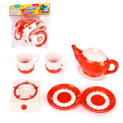 Игрушечный набор посуды Модель КМР 204