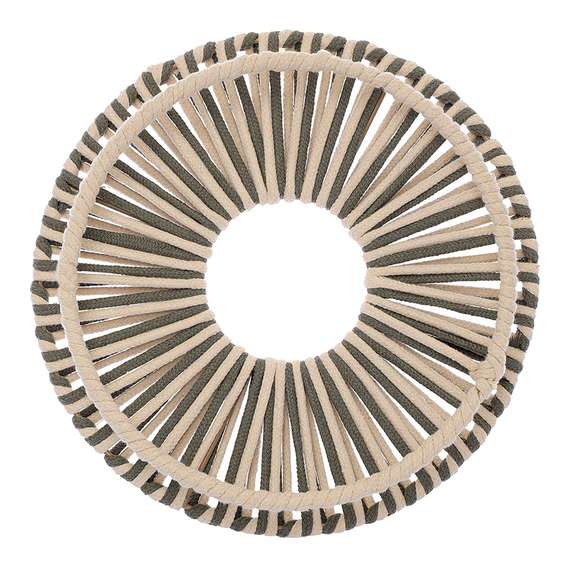 Корзина плетеная dholak grey из коллекции ethnic, размер m