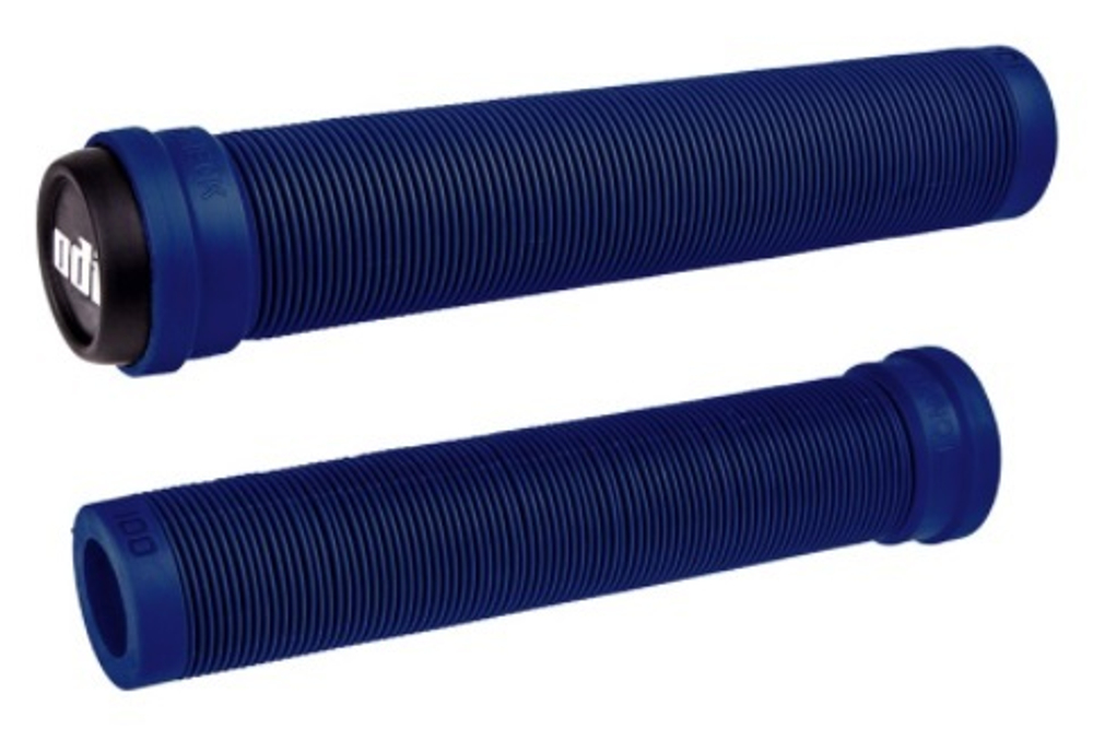 Грипсы SOFT 160мм, синие с пластик грипстопами, БЕЗ ФЛАНЦЕВ.SLX Longneck F01SXDU