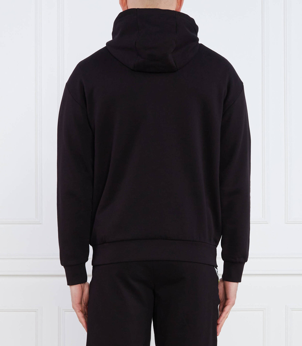 Худи EA7 - черный(3RUM07 PJEQZ)