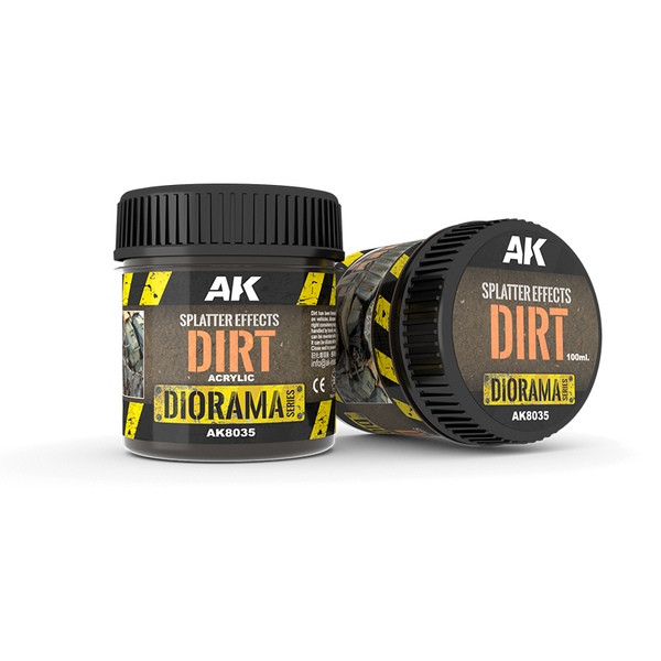 Паста для моделирования AK Interactive Splatter Effects Dirt 100ml