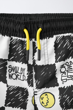ZARA ПЛАВКИ SMILEYWORLD ®, ЧЕРНЫЙ/ЖЕЛТЫЙ