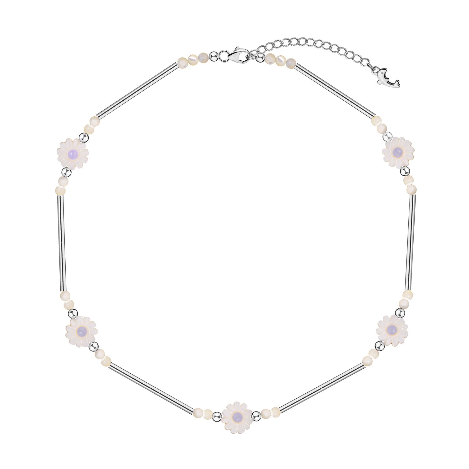 Чокер Hippie Silver Chic Choker - Violet