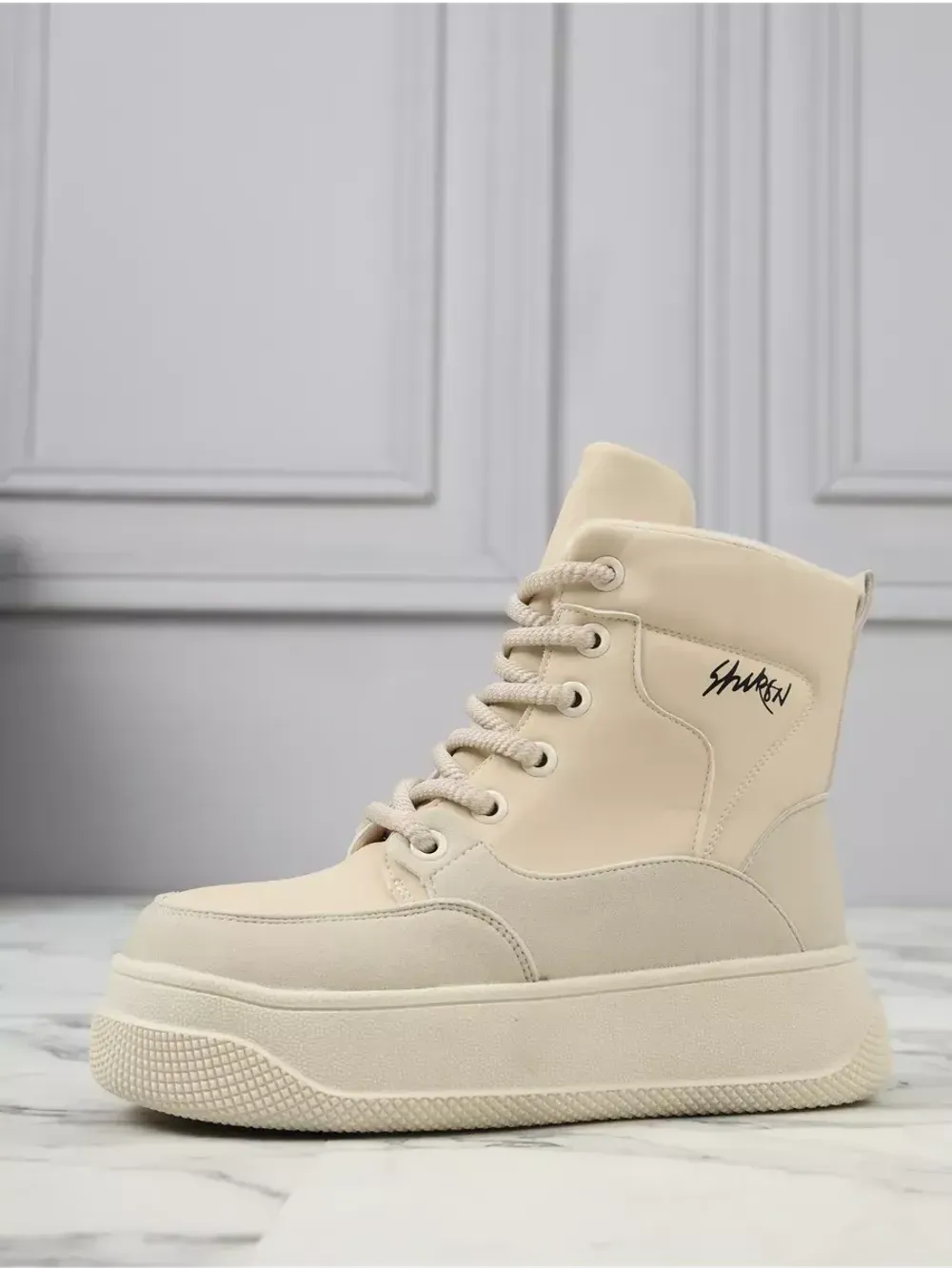 Дутики зимние на платформе