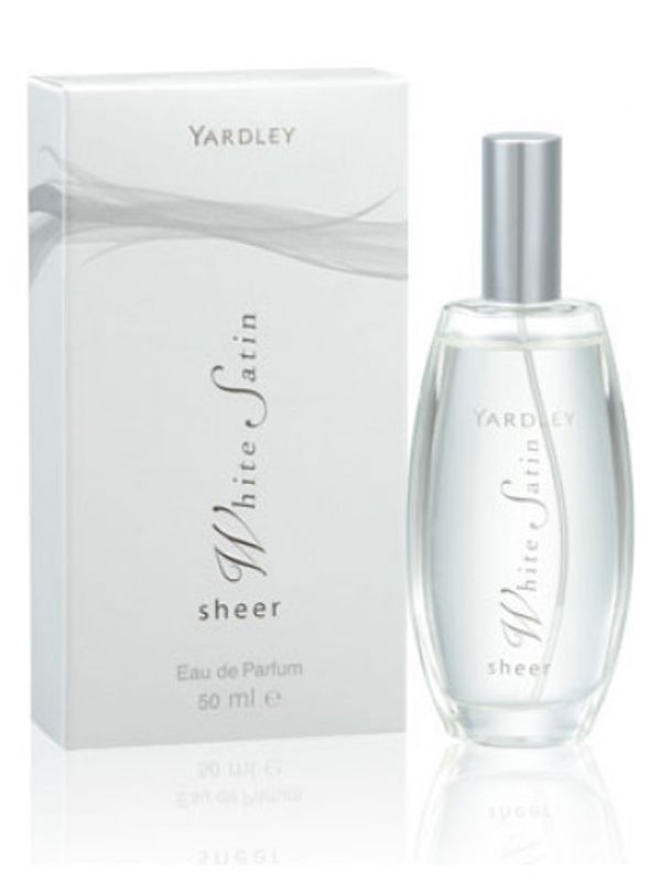 Yardley Sheer White Satin