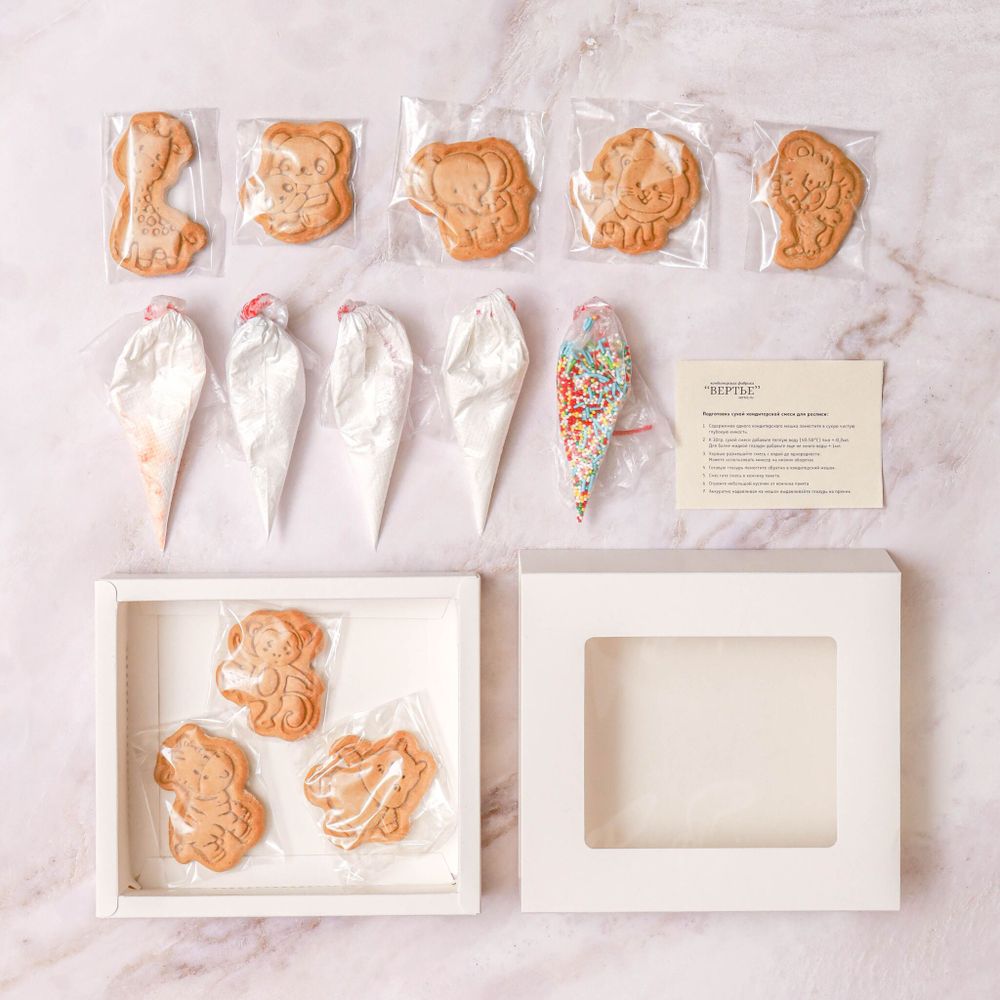 Имбирные пряники "Человечки" - 4 шт.