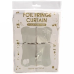 Занавес фольгированный «Прямоугольник» ш1м, в2м (глянец), шампань