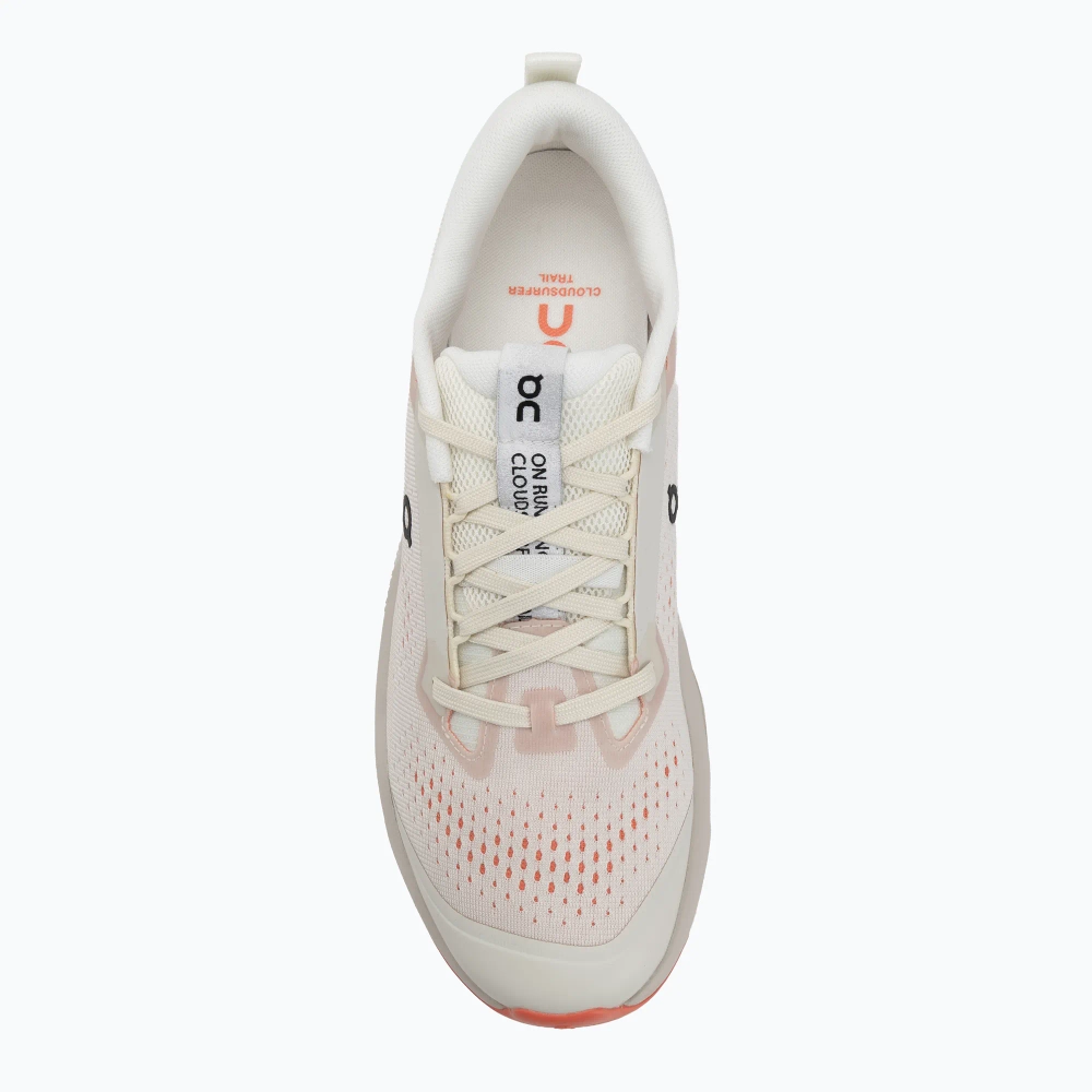 Кроссовки для бега On Cloudsurfer Trail 2 ivory/ghost