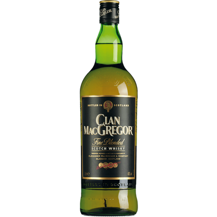 Виски CLAN MACGREGOR Шотландский купажированный 1 л
