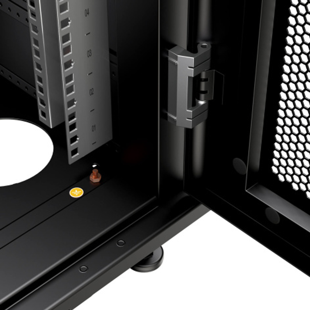 Шкаф напольный 19", 47U Cabeus ND-SC-47U60/120-BK