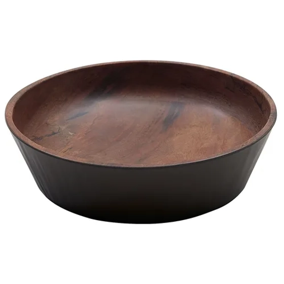 Салатник 2500 мл 30,5*8,2 см круглый Walnut пластик меламин P.L. Proff Cuisine