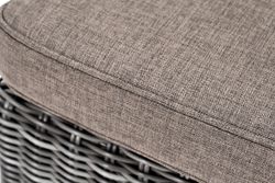 "Рим" шезлонг с подушкой, цвет графит