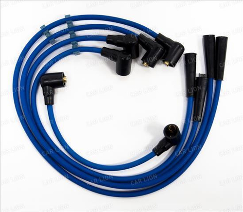 Провода зажигания высоковольтные для ВАЗ 2108 карбюратор одножильные синие Лада Жгут