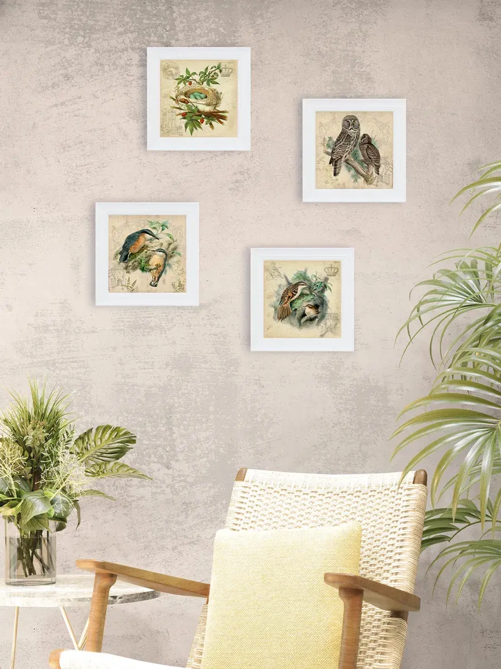 Картина на стену интерьерная на холсте 25*25 см