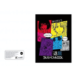 Скетчбук А5 60л. "Аниме Неон" (Центрум)