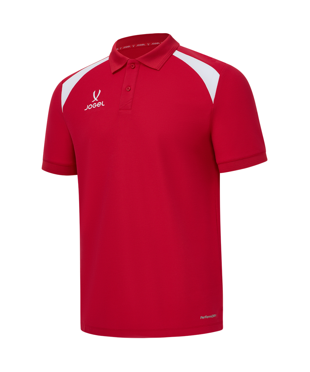 Поло Jogel DIVISION PerFormDRY CVC Polo, красный R2