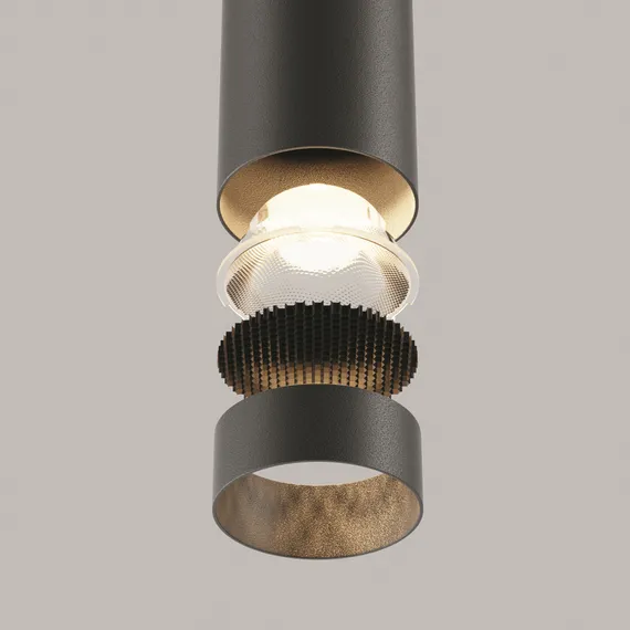 Подвесной светильник Фокус LED / Focus LED 3000К 12Вт Maytoni p072pl-l12b3k-1