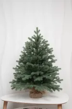 Настольная елка искусственная "Балтийская" (литая хвоя) высота 90 см / 120 см