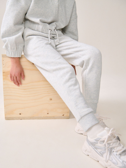 Джоггеры для девочки Next N96-833, Светло-серый