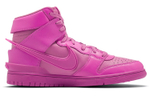 AMBUSH x Nike Dunk "Cosmic Fuchsia" sports non-slip high-top sneakers for men and women with the same rose pink